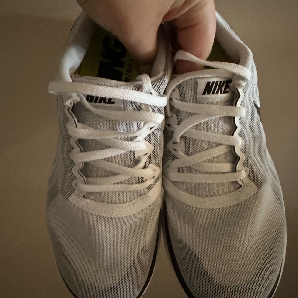Nike white sneakers (running)